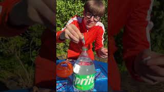 Soda Balloons VS Mentos😨😨😨ll video is Vira viralvideo [upl. by Llig]