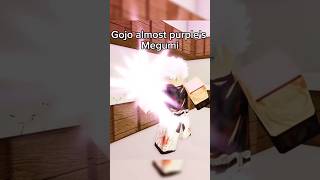 Megumi scares Gojo jujutsushenanigans roblox viralshort jujutsukaisen gojo megumi toji [upl. by Shah]