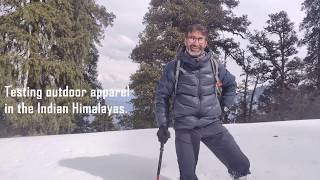 Hatu Peak Himachal Pradesh  Deep Snow Traverse  Testing Rabs Neutrino Pro Down Jacket [upl. by Dupuy]