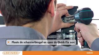 Locinox  Horizontale instelbare poortsluiter  SAMSON  Installatie Video [upl. by Gnaoh]