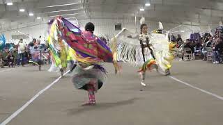 Jr Womens Fancy  Sun Southern Ute Powwow 2023 [upl. by Tildi755]