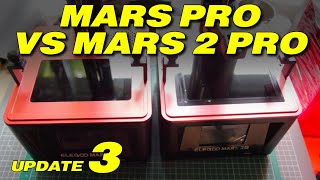 ELEGOO MARS 2 PRO VS MARS PRO EXPERIENCE [upl. by Adelheid607]