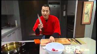 receta caballa especiada frita al estilo oriental por el sushichef hung faiavi [upl. by Cilka]