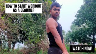 How to Start Workout As a Beginner  Workout  Fitness  Radhe365 Fitness [upl. by Yecram]