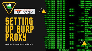 How to set up foxy proxy and burp  Portswigger Web security academy websecurity burp bugbounty [upl. by Adlesirg134]