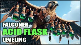 LAST EPOCH Falconer Acid Flask Trapper Leveling is a Blast  Rogue Build Progression Guide [upl. by Ludwigg49]