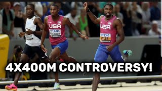 Controversy Surrounding Noah Lyles Participation in 4x400m Relay Ahead of Paris Olympics [upl. by Clifton]