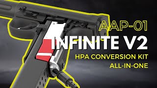 AAP01 HPA CONVERSION KIT INFINITE V2  Easy installation EN version airsoft hpa [upl. by Varien]