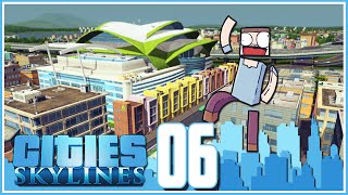 Cities Skylines  Ep06  The Expo Center [upl. by Anayd]