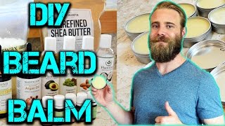 MAKE YOUR OWN BEARD BALM  DIY [upl. by Austine]