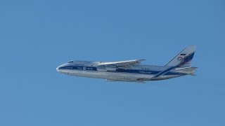 Antonov An124100 Take off [upl. by Leumas]