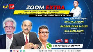 Zoom Extra Linley Appadoo reçoit Kris Valaydon Radakrishna Sadien et Raj Ramlagun [upl. by Milde]