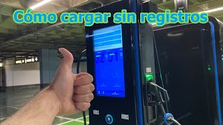 Cómo cargar un coche eléctrico sin tener que registrarse [upl. by Landon]