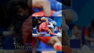 Vinesh Phogats Epic Comeback Victory Wrestling Olympics Inspiration Wrestling [upl. by Cudlip]