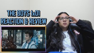 The Boys 1x01 REACTION amp REVIEW quotThe Name of the Gamequot S01E01  JuliDG [upl. by Aruat959]