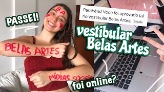 vestibular Belas Artes  Como é O que estudar❤️📚 [upl. by Narton41]