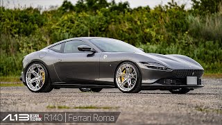 【bond shop Tokyo】Ferrari Roma on AL13 Wheels R140 Duoblock【4K】 [upl. by Harlin737]