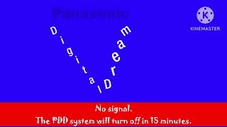 Panasonic Digital Dream  No Signal screen  2014 [upl. by Edivad482]