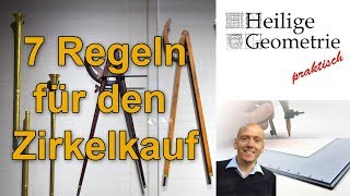 Heilige Geometrie zeichnen 7 Kauftipps zum besten Zirkel  DIY Tutorial Mathematik Kaufberatung [upl. by Lissa]