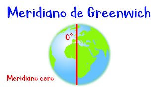 🌎 ¿Qué es el Meridiano de Greenwich 🌎 Fácil y Rápido [upl. by Ociram]