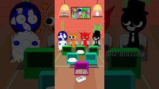 POV Mr Suns IQ Challenge  Color Box Challenge Who Stepped On The Trap  Incredibox Sprunki [upl. by Bailey496]