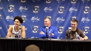 Full Greg McDermott players press conference following win over UConn [upl. by Yehudit]