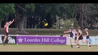 Rd 13 Coorparoo Roos At Morningside U15 Div 3 AFL 28724 Benji 43 [upl. by Darla]