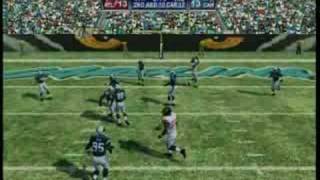 Madden 09 Moments Falcons Claw Panthers [upl. by Lorita]