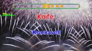 Knife  RockWell  KaraokeMinus OneMidiMp1000pro [upl. by Ahsekahs]