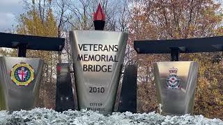 Remembrance Crosswalk Belleville November 6 2024 [upl. by Rehpotisrhc]