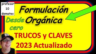 👉 FORMULACIÓN ORGÁNICA Trucos Alcanos Alquenos y Alquinos Ejemplos y ejercicios resueltos desde cero [upl. by Linet]