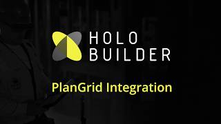 PlanGrid amp HoloBuilder Integration [upl. by Jenkins]