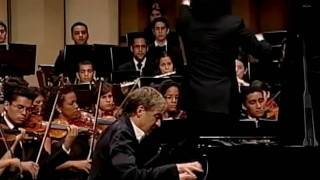 Grieg Piano Concerto in A minor Op16  IAllegro II parte JeanYves Thibaudet Gustavo Dudamel [upl. by Tillo]