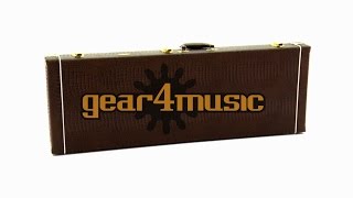 Deluxe Electric Guitar Case by Gear4music [upl. by Alfi]