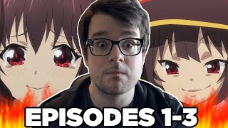 KONOSUBA An Explosion on This Wonderful World Episodes 13  REACTION [upl. by Sprague535]