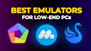 3 BEST Android Emulators for LowEnd PCs NO GRAPHICS CARD [upl. by Nawuj]