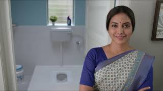 Harpic toilet cleaner TVC Harpic Chamkaye Aisa Toilet banaye naye jaisa 30 sec SELFTELUGU [upl. by Gosser865]