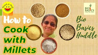 How to cook Millet like Rice  How to cook Millets Indian Style [upl. by Annoyt]