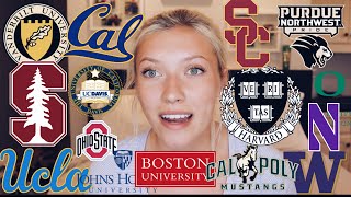 I APPLIED TO 22 COLLEGES  2019 College Decision Reactions Harvard Stanford Vanderbilt more [upl. by Spiers170]