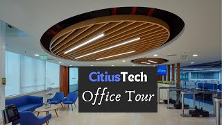 Citiustech Office Tour from Inside  Citiustech Hyderabad Office Tour  Life at Citiustech [upl. by Annaitsirk]