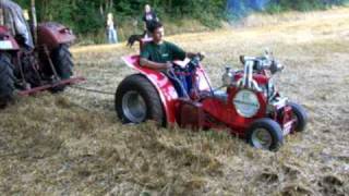 Garden Pulling Tractor TESTRUN Civic turbo [upl. by Onavlis]