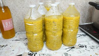 Soupe de courgette pour cette hiver 44 kilos à conserver pour des légumes dété en hiver 🥰 [upl. by Aniloj701]