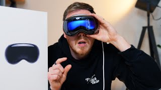 Is the Apple VISION PRO Worth It UNBOXING amp First Impressions [upl. by Rostand]