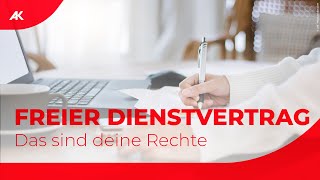 Freier Dienstvertrag in Österreich  Steuer Versicherung amp Kündigung [upl. by Liamaj410]