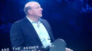 Steve Ballmer at Microsoft WPC 9 July 2008 [upl. by Einimod]