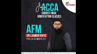 Advanced Financial Management  Day 2  AFM Revision Marathon Dec 23  ACCA  Escribir Academy [upl. by Niala]