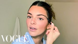 Kendall Jenners Acne Journey GoTo Makeup and Best Family Advice  Beauty Secrets  Vogue [upl. by Anelahs]