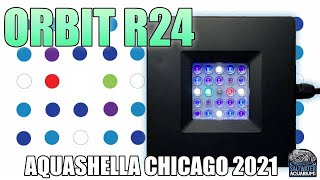 ORBIT R24 Reef Aquarium LED from Current USA  Aquashella Chicago [upl. by Halludba936]