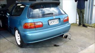 EG5 B16A VTEC on Dyno [upl. by Ociral]