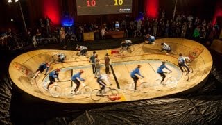 Track Cycling in Denmark  Red Bull Mini Drome 2013 [upl. by Wardieu195]